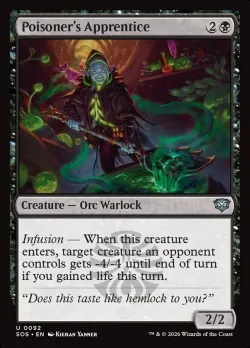 Poisoner's Apprentice #92 · Magic: The Gathering