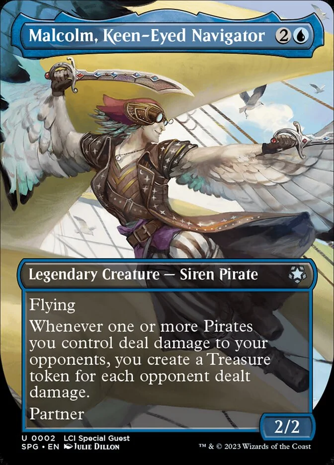Malcolm, Keen-Eyed Navigator 「SPG/2」「EN」