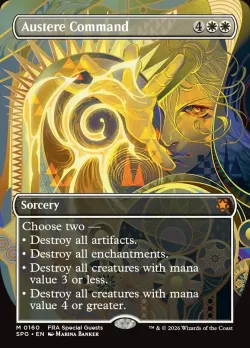 Austere Command #160 · Magic: The Gathering