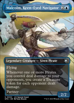 Malcolm, Keen-Eyed Navigator #2 · Magic: The Gathering
