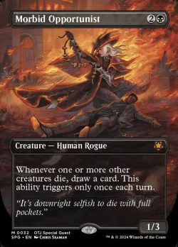Morbid Opportunist #32 · Magic: The Gathering
