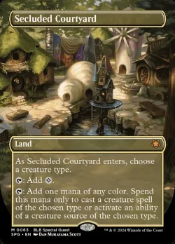 Secluded Courtyard #63 · Magic: The Gathering