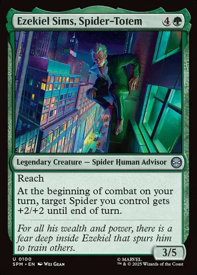 Ezekiel Sims, Spider-Totem 「SPM/100」「EN」