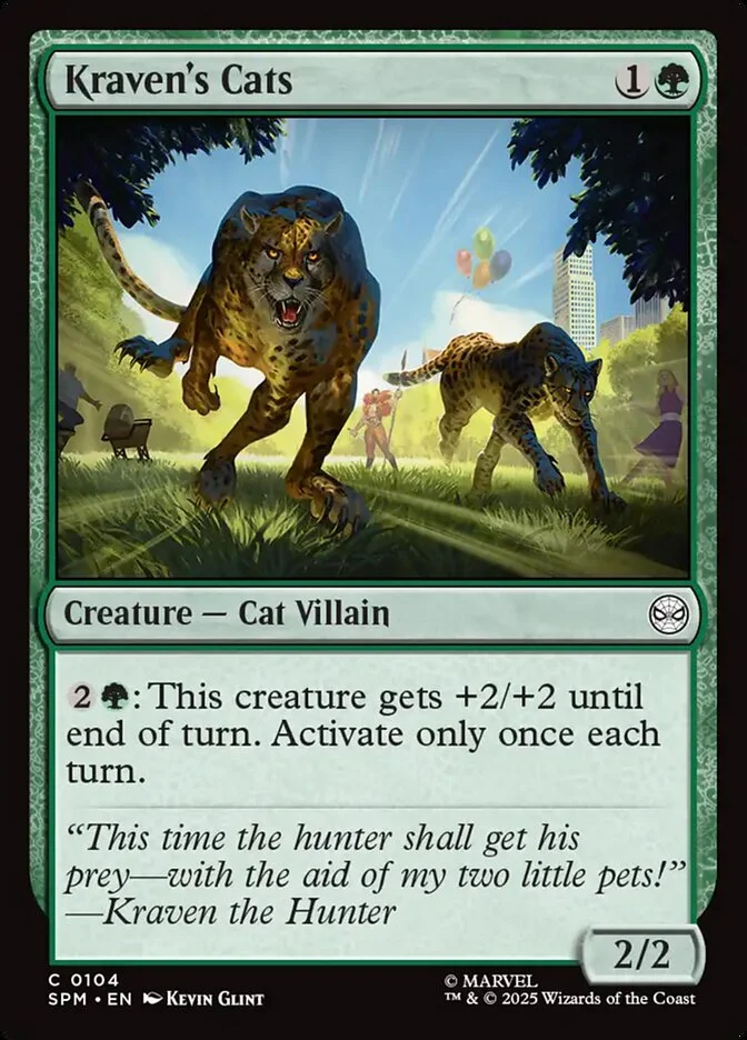 Kraven's Cats 「SPM/104」「EN」