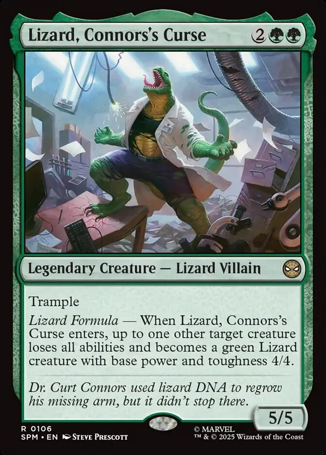 Lizard, Connors's Curse 「SPM/106」「EN」