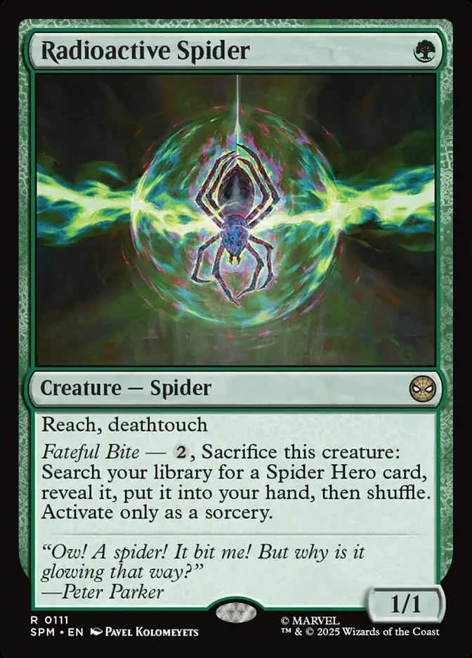 Radioactive Spider 「SPM/111」「EN」