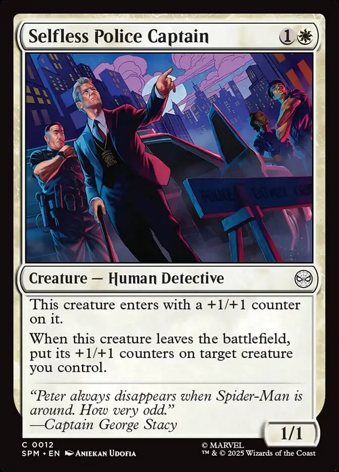 Selfless Police Captain 「SPM/12」「EN」