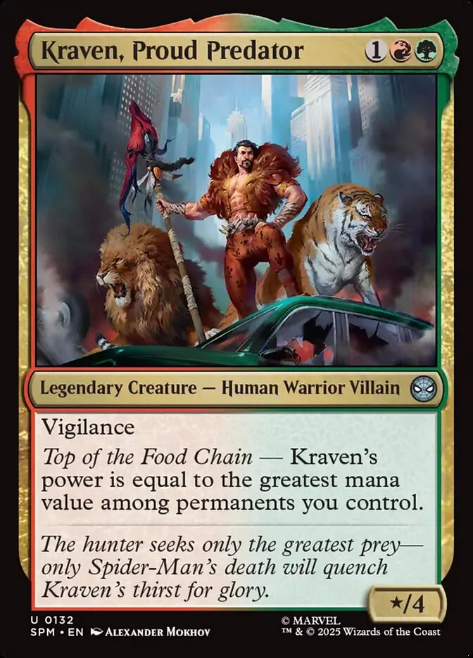 Kraven, Proud Predator 「SPM/132」「EN」