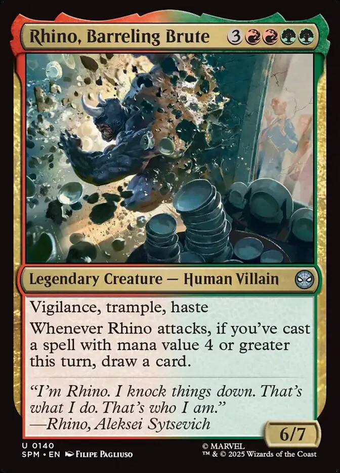 Rhino, Barreling Brute 「SPM/140」「EN」