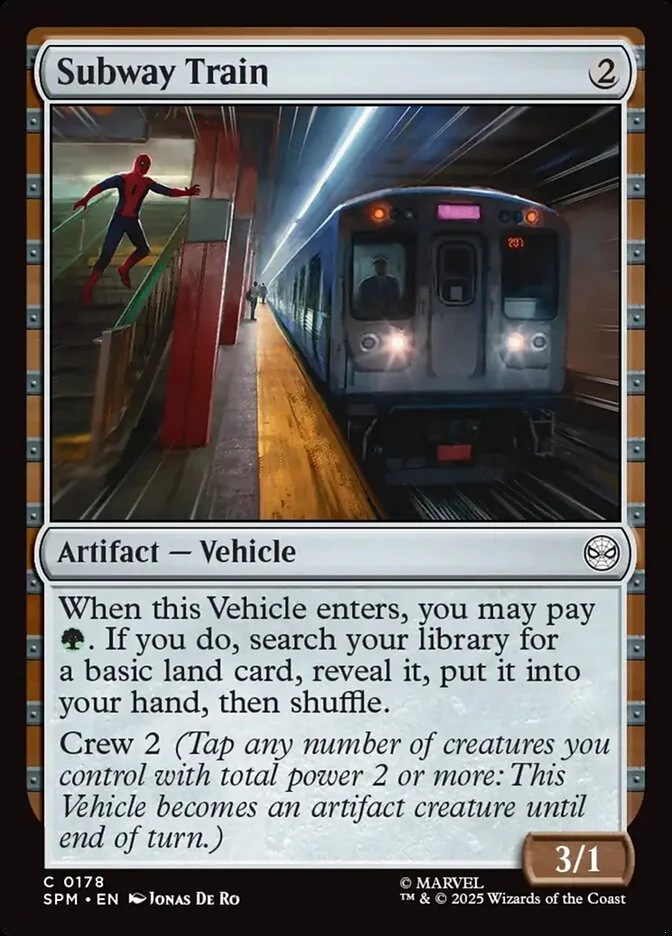 Subway Train 「SPM/178」「EN」
