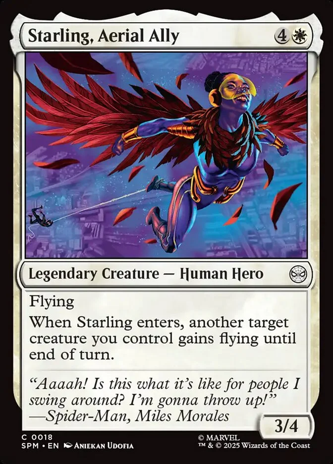 Starling, Aerial Ally 「SPM/18」「EN」