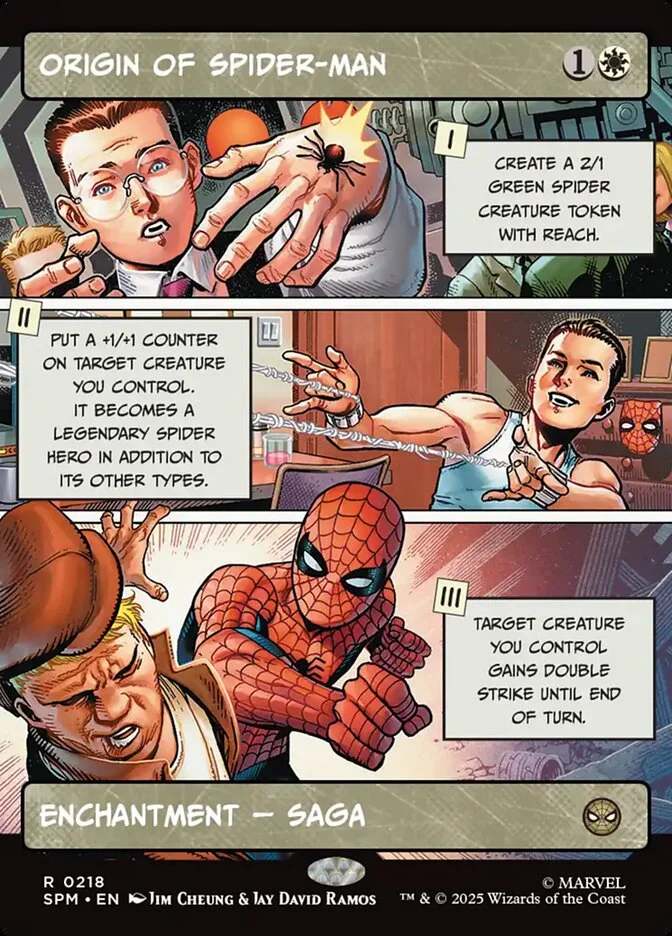 Origin of Spider-Man 「SPM/218」「EN」