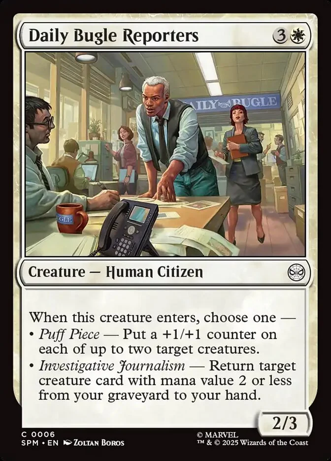 Daily Bugle Reporters 「SPM/6」「EN」
