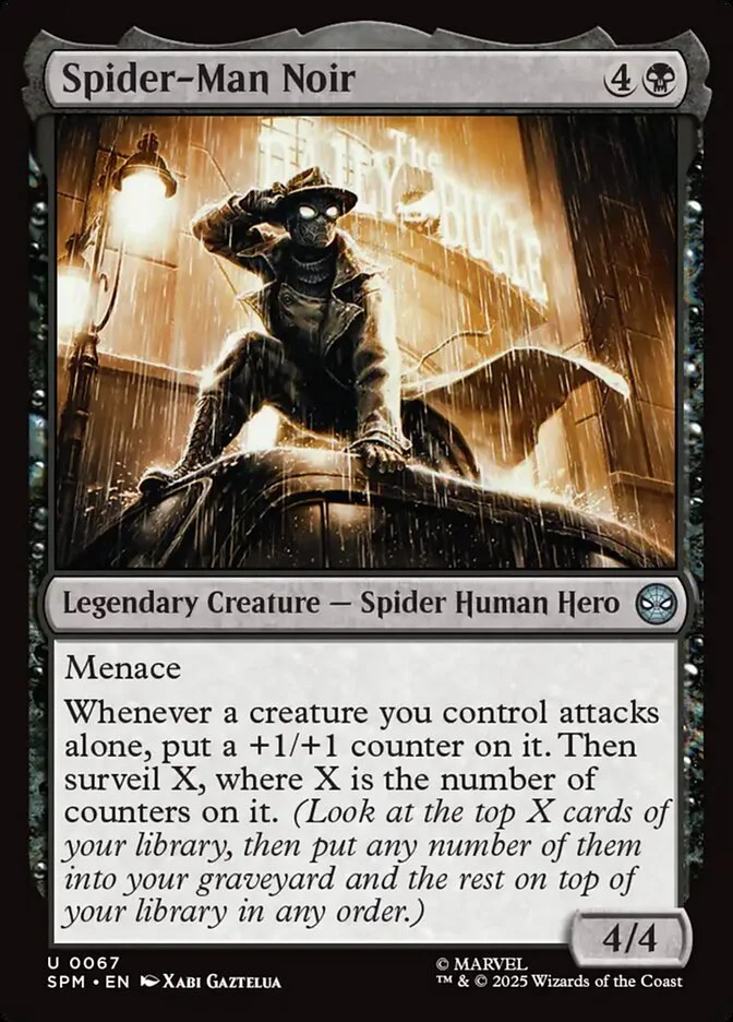 Spider-Man Noir 「SPM/67」「EN」