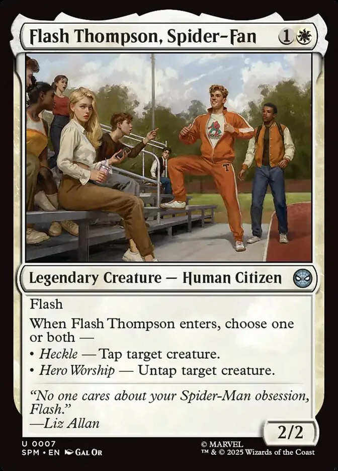 Flash Thompson, Spider-Fan 「SPM/7」「EN」