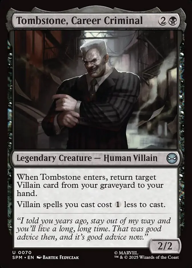 Tombstone, Career Criminal 「SPM/70」「EN」