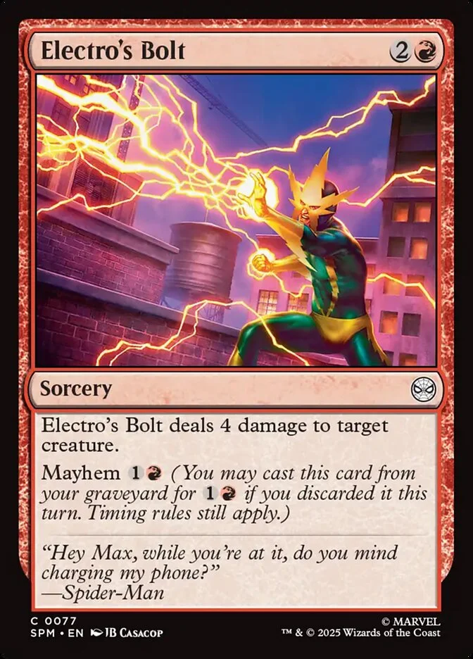 Electro's Bolt 「SPM/77」「EN」