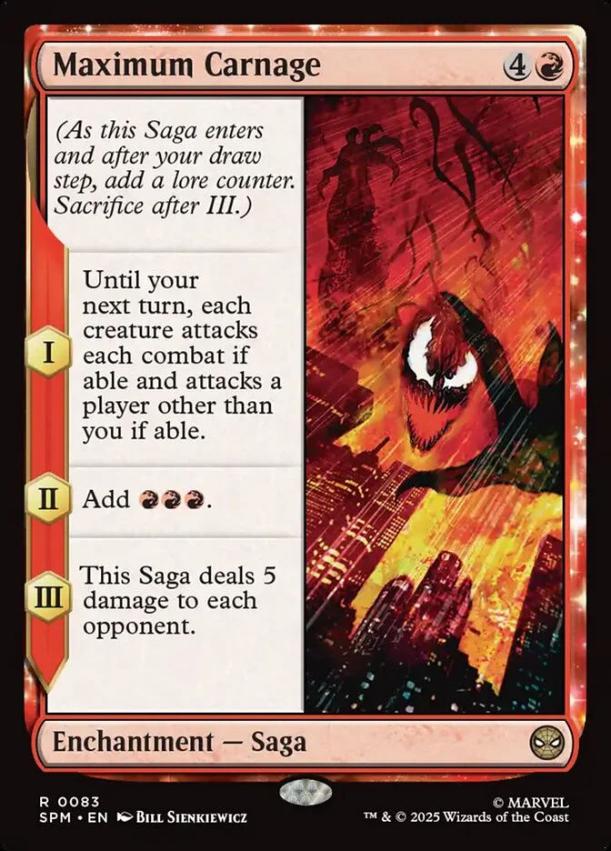 Maximum Carnage 「SPM/83」「EN」