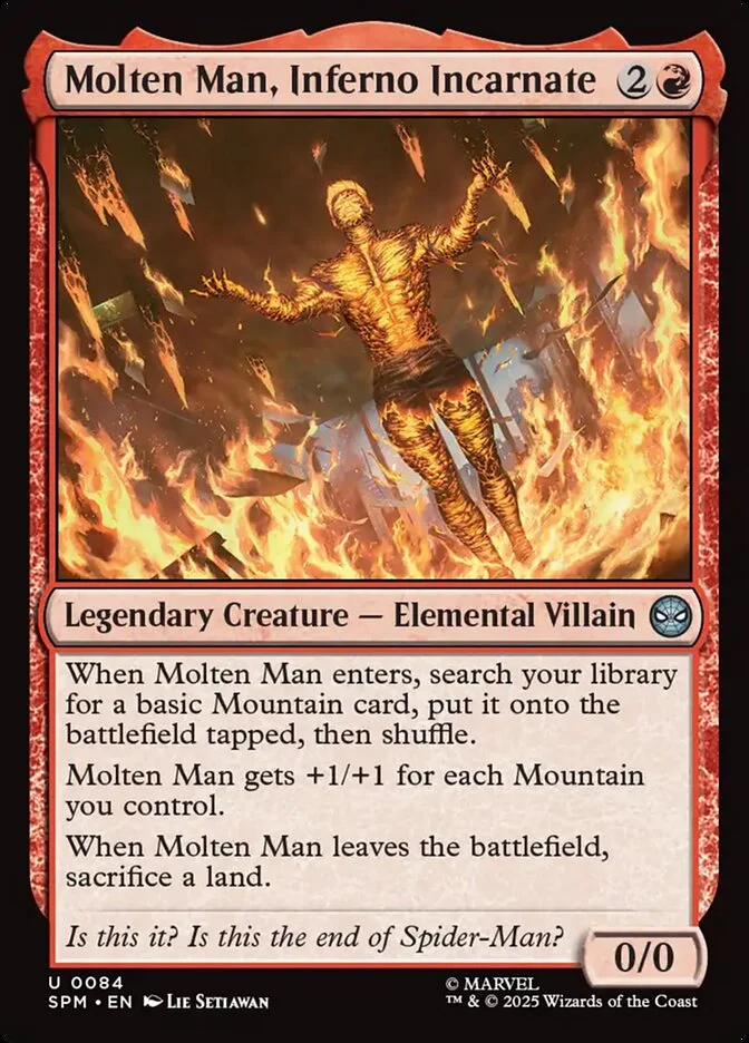 Molten Man, Inferno Incarnate 「SPM/84」「EN」