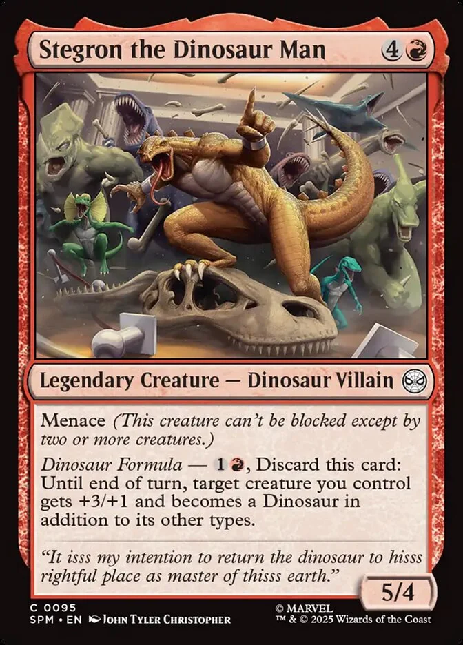 Stegron the Dinosaur Man 「SPM/95」「EN」
