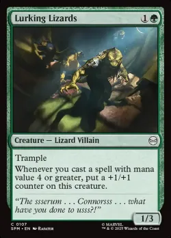 Lurking Lizards #107 · Magic: The Gathering