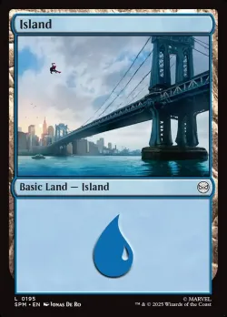 Island #195 · Magic: The Gathering