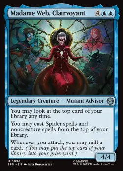 Madame Web, Clairvoyant #36 · Magic: The Gathering