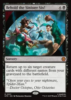 Behold the Sinister Six! #51 · Magic: The Gathering
