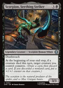 Scorpion, Seething Striker #64 · Magic: The Gathering
