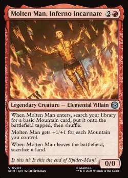 Molten Man, Inferno Incarnate #84 · Magic: The Gathering