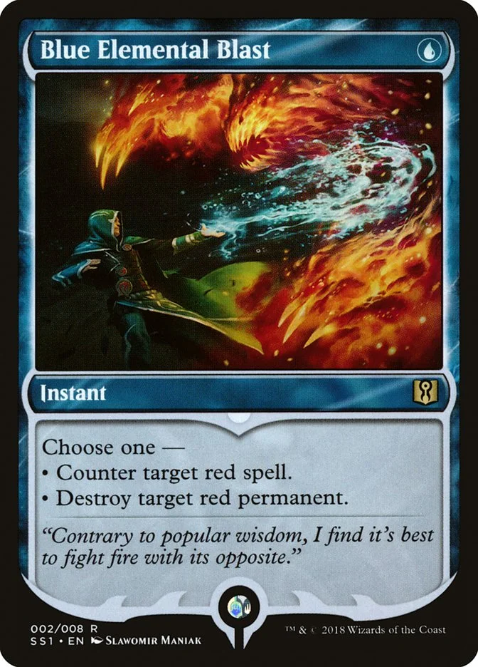 Blue Elemental Blast 「SS1/2」「EN」