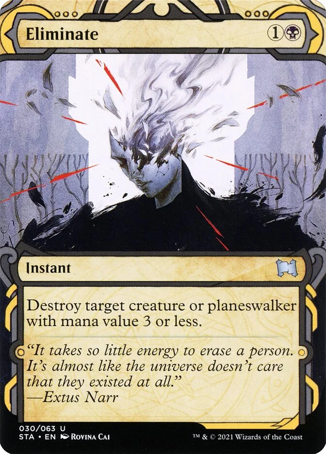 Eliminate 「STA/30」「EN」