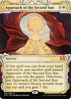 Approach of the Second Sun #1 · Magic: The Gathering