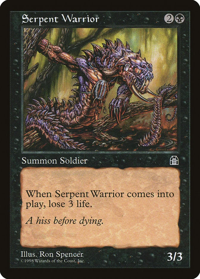 Serpent Warrior 「STH/69」「EN」