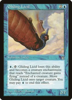 Gliding Licid #31 · Magic: The Gathering