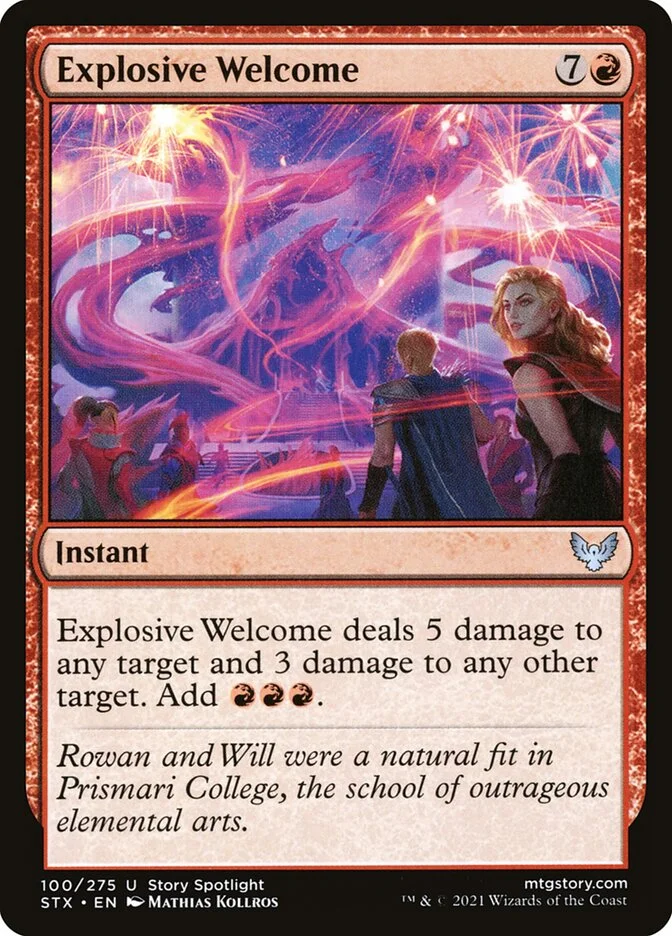 Explosive Welcome 「STX/100」「EN」