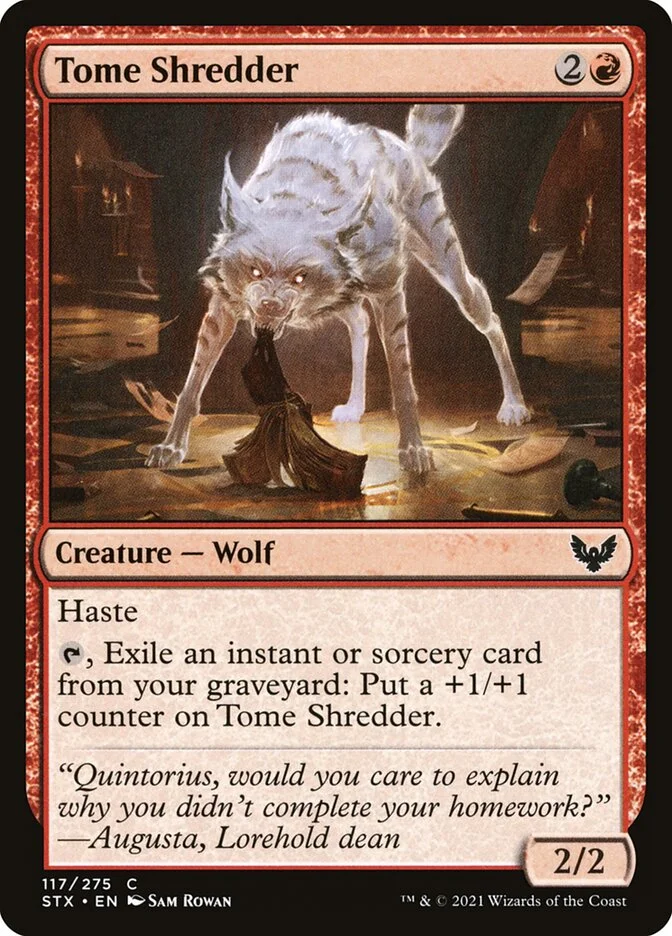 Tome Shredder 「STX/117」「EN」