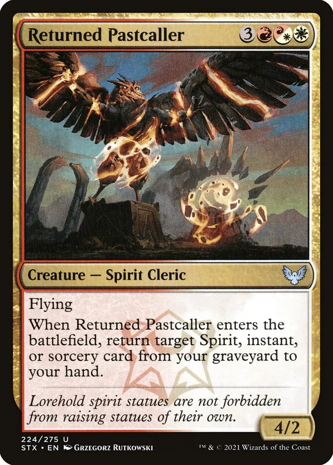 Returned Pastcaller 「STX/224」「EN」