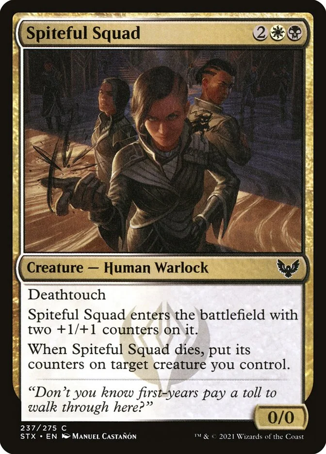 Spiteful Squad 「STX/237」「EN」