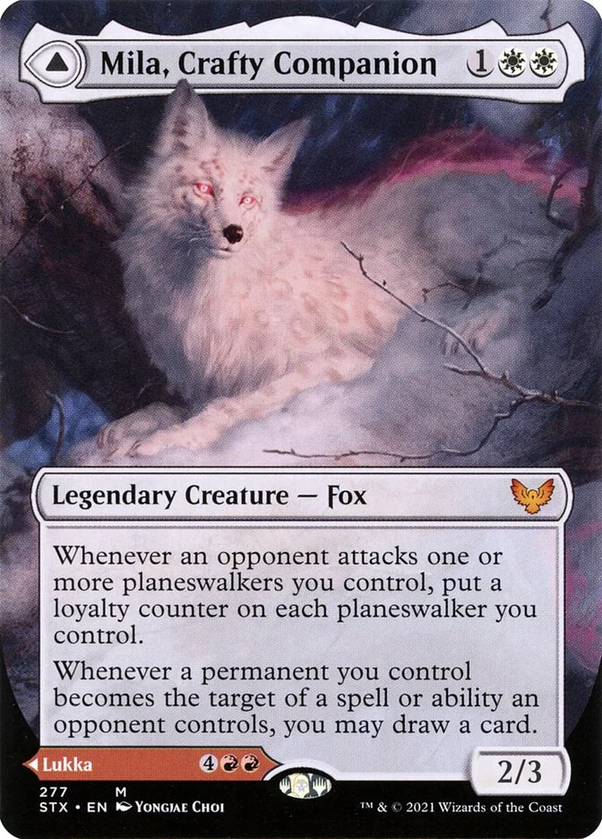 Mila, Crafty Companion // Lukka, Wayward Bonder 「STX/277」「EN」