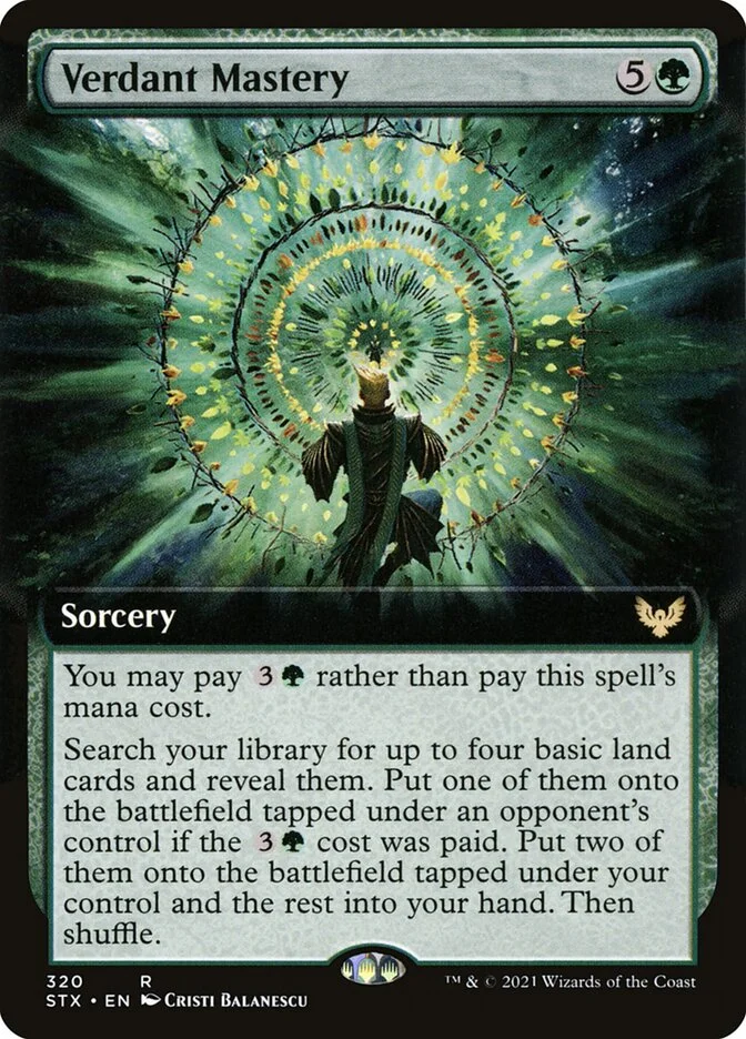 Verdant Mastery 「STX/320」「EN」
