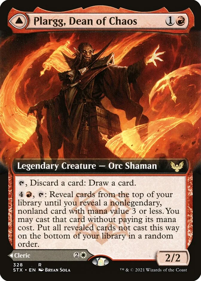 Plargg, Dean of Chaos // Augusta, Dean of Order 「STX/328」「EN」