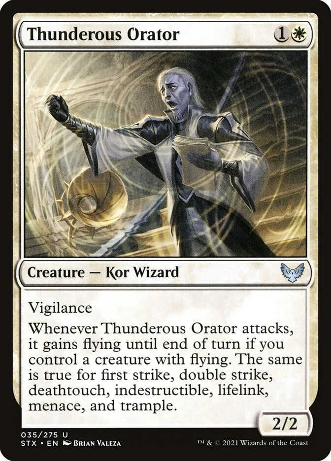 Thunderous Orator 「STX/35」「EN」