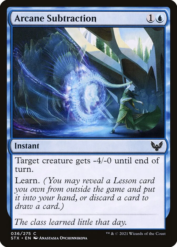 Arcane Subtraction 「STX/36」「EN」