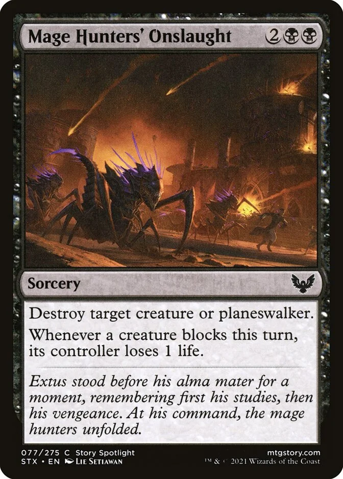 Mage Hunters' Onslaught 「STX/77」「EN」