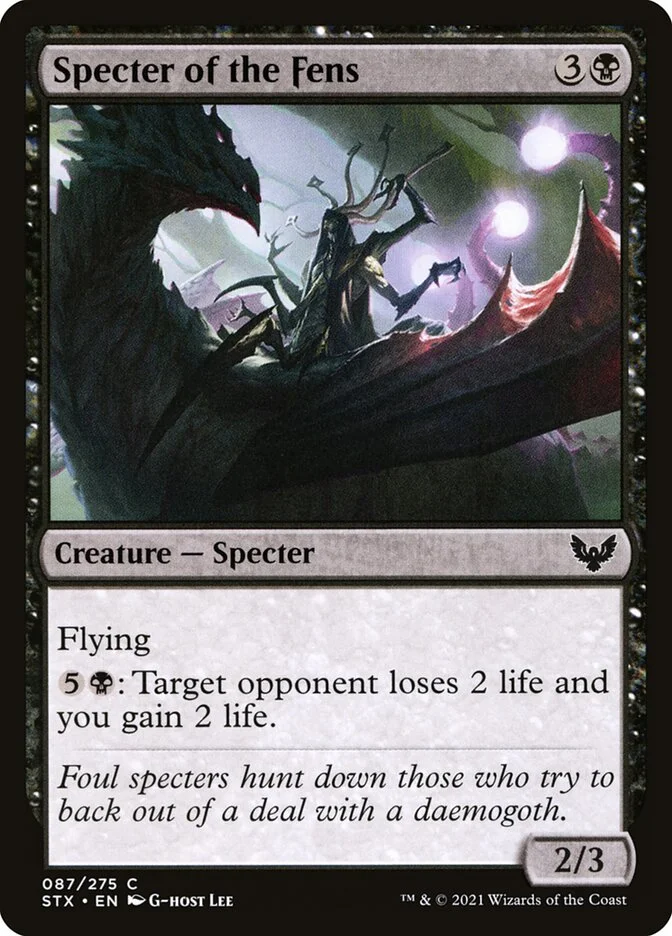 Specter of the Fens 「STX/87」「EN」