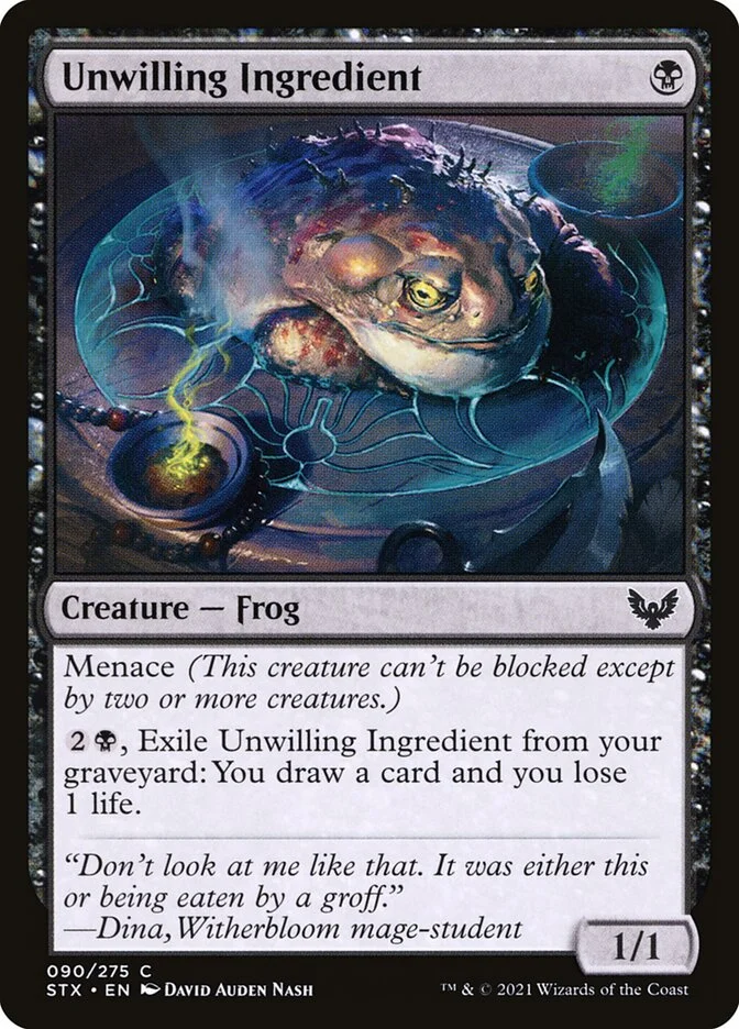 Unwilling Ingredient 「STX/90」「EN」