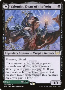 Valentin, Dean of the Vein // Lisette, Dean of the Root #161 · Magic: The Gathering