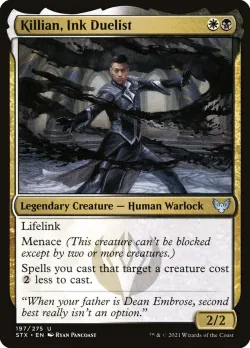 Killian, Ink Duelist #197 · Magic: The Gathering