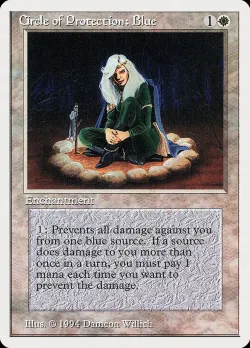 Circle of Protection: Blue #10 · Magic: The Gathering